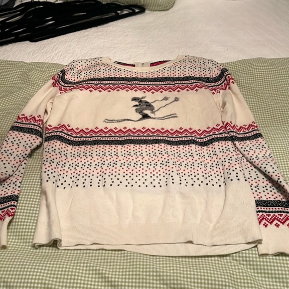 Talbots GUC ski sweater size large - Picture 1 of 3